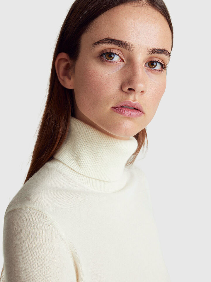 TURTLE NECK SWEATER Women image number 4